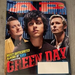 Alternative Press - Green Day Magazine Cover